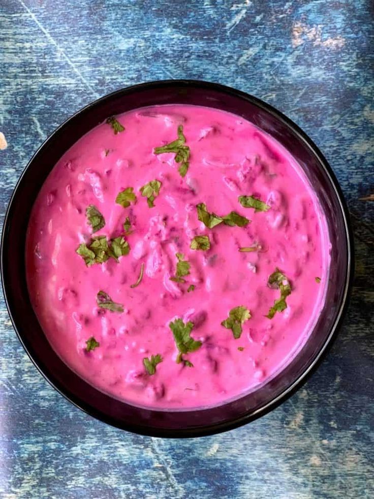 Beetroot Raita